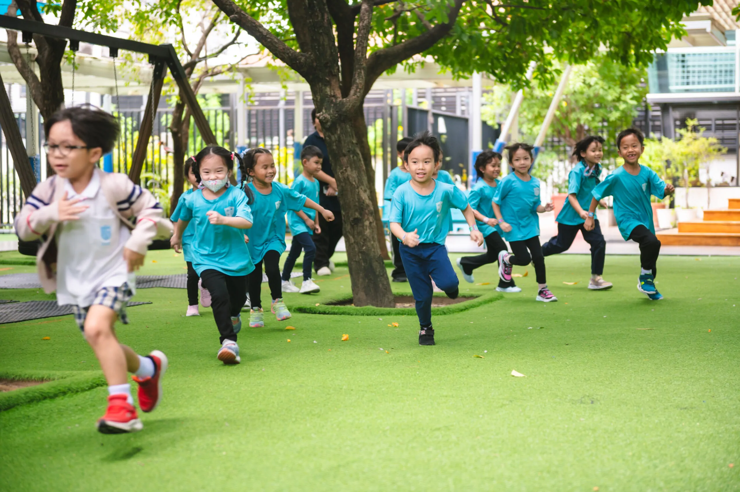 ICSN students in a safe learning environment
